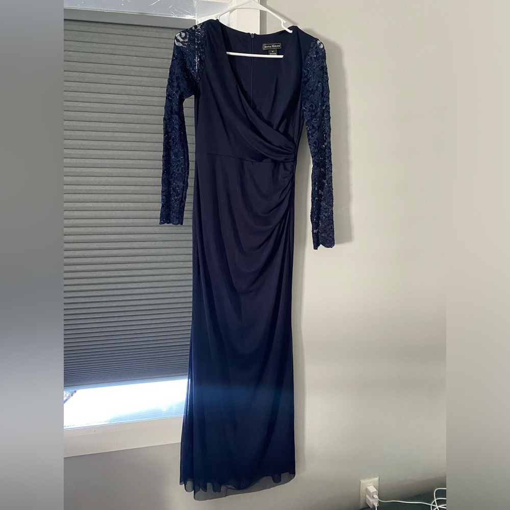 Jessica Howard Blue Formal Dress